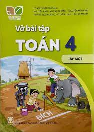 Vở bài tập Toán 4 tập một