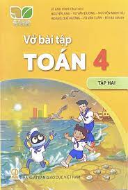 Vở bài tập Toán 4 tập hai